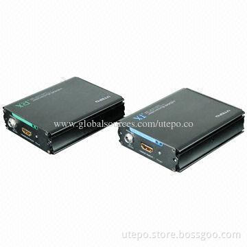 1 Channel HDMI UTP Transceiver Extenders, Transmission Distance Up to 60m, Power Adapter Supply